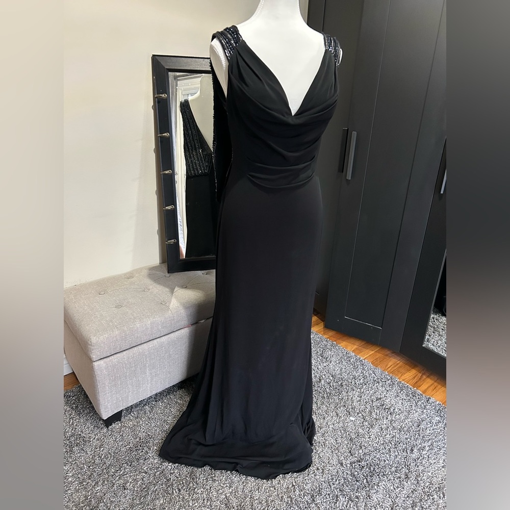 Formal gown with beading